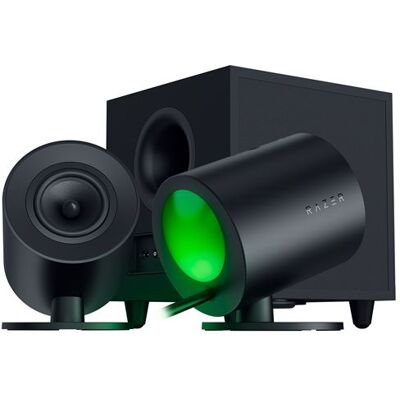 Razer Nommo V2 - Luidsprekersysteem - voor PC - 2.1-kanaal - draadloos - Bluetooth - USB Razer Nommo V2 - Luidsprekersysteem - voor PC - 2.1-kanaal - draadloos - Bluetooth - USB