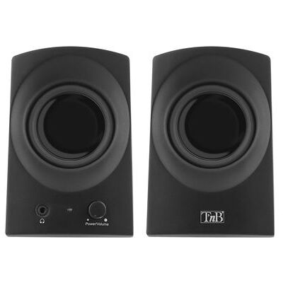 TNB T'nB ARK - Luidsprekers - voor PC - 3 Watt - zwart TNB T'nB ARK - Luidsprekers - voor PC - 3 Watt - zwart