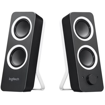 Logitech Z200 Multimedia Luidsprekers Midnight Black Logitech Z200 Multimedia Luidsprekers Midnight Black