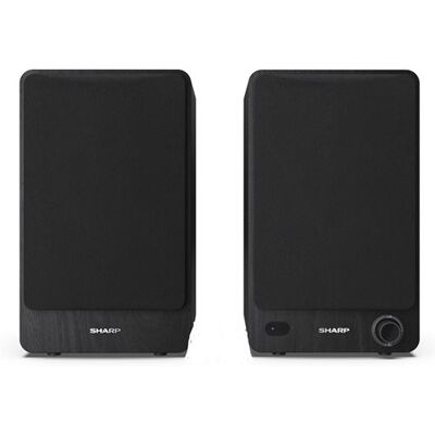 Sharp Vloerstaande luidspreker CP-SS30 60W Zwart - Verkocht per paar Sharp Vloerstaande luidspreker CP-SS30 60W Zwart - Verkocht per paar