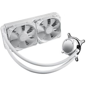 ASUS ROG STRIX LC II 240 ARGB - White Edition - vloeistofkoelsysteem processor - afmeting radiator: 240 mm - (voor: AM4, TR4, LGA1200, LGA1700, AM5, LGA115x Socket) - koper - 120 mm - wit ASUS ROG STRIX LC II 240 ARGB - White Edition - vloeistofkoelsysteem processor - afmeting radiator: 240 mm - (voor: AM4, TR4, LGA1200, LGA1700, AM5, LGA115x Socket) - koper - 120 mm - wit