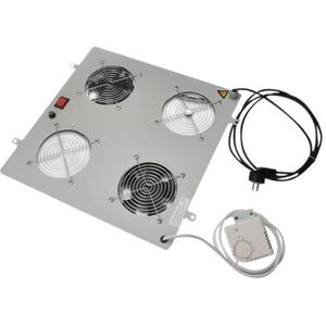 Digitus DN-19 FAN-2 - Ventilatorlade rack - met 2 koelventilatoren, thermostaat - zwart, RAL 9005 - 19" Digitus DN-19 FAN-2 - Ventilatorlade rack - met 2 koelventilatoren, thermostaat - zwart, RAL 9005 - 19"