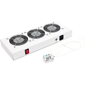 Triton - Ventilatorlade rack - met 2 koelventilatoren, thermostaat - 220 Volt wisselstroom V - 4U - 19" Triton - Ventilatorlade rack - met 2 koelventilatoren, thermostaat - 220 Volt wisselstroom V - 4U - 19"