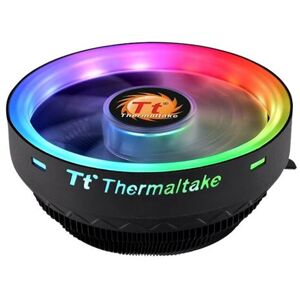 Thermaltake UX100 ARGB - Koeler voor processor - (voor: LGA775, LGA1156, AM2, AM2+, AM3, LGA1155, AM3+, FM1, FM2, LGA1150, LGA1151, AM4, LGA1200) - aluminium - 120 mm Thermaltake UX100 ARGB - Koeler voor processor - (voor: LGA775, LGA1156, AM2, AM2+, AM3, LGA1155, AM3+, FM1, FM2, LGA1150, LGA1151, AM4, LGA1200) - aluminium - 120 mm