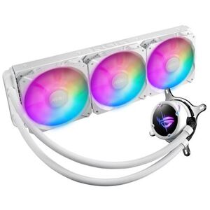 ASUS ROG STRIX LC II 360 ARGB - White Edition - vloeistofkoelsysteem processor - afmeting radiator: 360 mm - (voor: LGA2011, LGA2011-3, AM4, LGA2066, TR4, LGA1200, LGA1700, AM5, LGA115x Socket) - koperen basis - 120 mm - wit ASUS ROG STRIX LC II 360 ARGB - White Edition - vloeistofkoelsysteem processor - afmeting radiator: 360 mm - (voor: LGA2011, LGA2011-3, AM4, LGA2066, TR4, LGA1200, LGA1700, AM5, LGA115x Socket) - koperen basis - 120 mm - wit