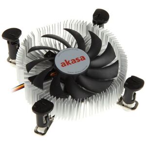 Akasa AK CC7122BP01 - Koeler voor processor - (voor: LGA775, LGA1156, LGA1155) - aluminium - 75 mm Akasa AK CC7122BP01 - Koeler voor processor - (voor: LGA775, LGA1156, LGA1155) - aluminium - 75 mm