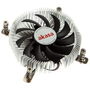 Akasa AK CC7129BP01 - Koeler voor processor - (voor: LGA775, LGA1156, LGA1155, LGA1150) - aluminium - 75 mm Akasa AK CC7129BP01 - Koeler voor processor - (voor: LGA775, LGA1156, LGA1155, LGA1150) - aluminium - 75 mm