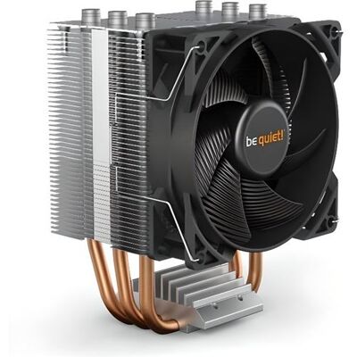 be quiet! Pure Rock Slim 2 - Koeler voor processor - (voor: LGA1150, LGA1151, LGA1155, LGA1200, LGA1700, AM4, AM5) - aluminium met aluminium/koperen basis - 92 mm - zilver be quiet! Pure Rock Slim 2 - Koeler voor processor - (voor: LGA1150, LGA1151, LGA1155, LGA1200, LGA1700, AM4, AM5) - aluminium met aluminium/koperen basis - 92 mm - zilver