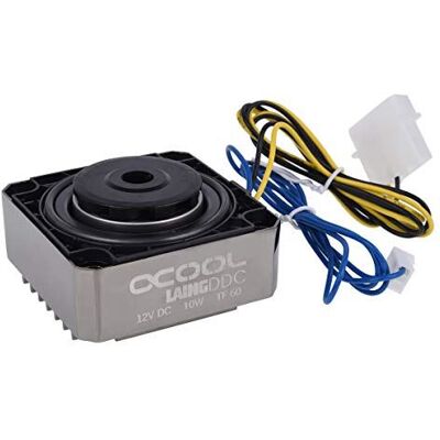 Alphacool Laing DDC310 Single Edition - Pomp voor vloeibaar koelsysteem - zwart, zwart nikkel Alphacool Laing DDC310 Single Edition - Pomp voor vloeibaar koelsysteem - zwart, zwart nikkel