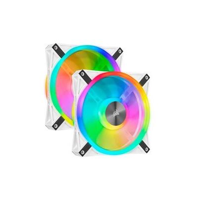 CORSAIR iCUE QL140 RGB - Ventilatieset voor systeemkast - 140 mm CORSAIR iCUE QL140 RGB - Ventilatieset voor systeemkast - 140 mm