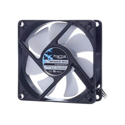 Fractal Design Silent Series R3 - Ventilatorhuis - 80 mm - zwart, wit Fractal Design Silent Series R3 - Ventilatorhuis - 80 mm - zwart, wit