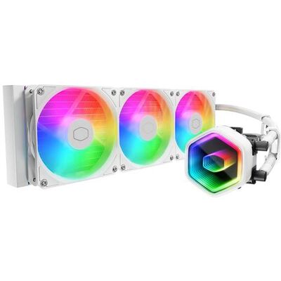 Cooler Master Waterkoelingsset Cpu Masterliquid 360 Core Ii Argb Wit Cooler Master Waterkoelingsset Cpu Masterliquid 360 Core Ii Argb Wit