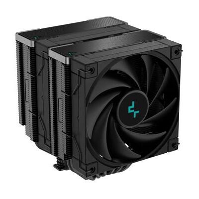 DEEPCOOL AK620 Zero Dark (zwart) - CPU-koeler - 2x120mm DEEPCOOL AK620 Zero Dark (zwart) - CPU-koeler - 2x120mm