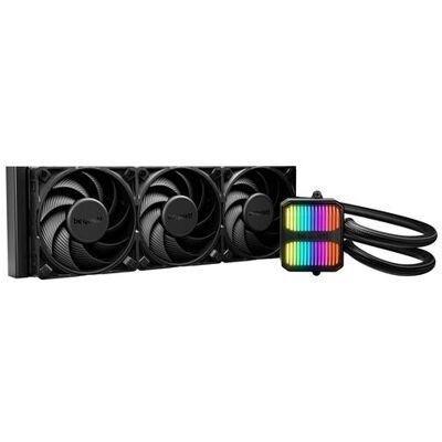 be quiet! Silent Loop 3 - Koeler voor processor - afmeting radiator: 360 mm - (voor: LGA1150, LGA1151, LGA1155, LGA1200, LGA1700, LGA1851, AM4, AM5, TR4, TR5) - koperen voet en vernikkelde aluminium vinnen - 120 mm - zwart be quiet! Silent Loop 3 - Koeler voor processor - afmeting radiator: 360 mm - (voor: LGA1150, LGA1151, LGA1155, LGA1200, LGA1700, LGA1851, AM4, AM5, TR4, TR5) - koperen voet en vernikkelde aluminium vinnen - 120 mm - zwart