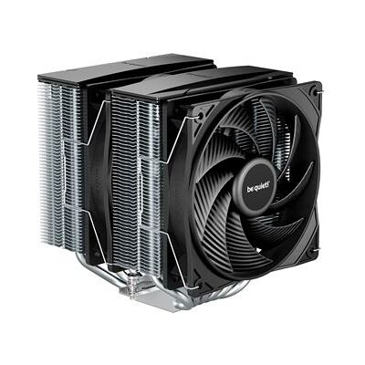 be quiet! Pure Rock Pro 3 - Koeler voor processor - (voor: LGA1150, LGA1151, LGA1155, LGA1200, LGA1700, LGA1851, AM4, AM5) - koperen voet en vernikkelde aluminium vinnen - 120 mm - zilver be quiet! Pure Rock Pro 3 - Koeler voor processor - (voor: LGA1150, LGA1151, LGA1155, LGA1200, LGA1700, LGA1851, AM4, AM5) - koperen voet en vernikkelde aluminium vinnen - 120 mm - zilver