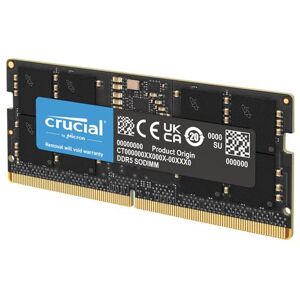 Crucial - DDR5 - module - 8 GB - SO DIMM 262-PIN - 4800 MT/s / PC5-38400 - CL40 - 1.1 V - niet-gebufferd - niet-ECC Crucial - DDR5 - module - 8 GB - SO DIMM 262-PIN - 4800 MT/s / PC5-38400 - CL40 - 1.1 V - niet-gebufferd - niet-ECC
