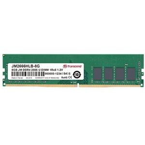 Transcend JetRAM - DDR4 - module - 8 GB - DIMM 288-PIN - 2666 MHz / PC4-21300 - CL19 - 1.2 V - niet-gebufferd - niet-ECC Transcend JetRAM - DDR4 - module - 8 GB - DIMM 288-PIN - 2666 MHz / PC4-21300 - CL19 - 1.2 V - niet-gebufferd - niet-ECC