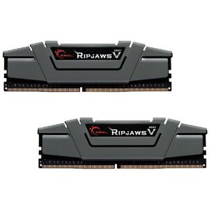 G.Skill Ripjaws V - DDR4 - pakket - 16 GB: 2 x 8 GB - DIMM 288-PIN - 3200 MHz / PC4-25600 - CL16 - 1.35 V - niet-gebufferd - niet-ECC - pistoolmetaal grijs G.Skill Ripjaws V - DDR4 - pakket - 16 GB: 2 x 8 GB - DIMM 288-PIN - 3200 MHz / PC4-25600 - CL16 - 1.35 V - niet-gebufferd - niet-ECC - pistoolmetaal grijs