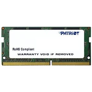 Patriot Signature Line - DDR4 - module - 8 GB - SO DIMM 260-PIN - 2133 MHz / PC4-17000 - CL15 - 1.2 V - niet-gebufferd - niet-ECC Patriot Signature Line - DDR4 - module - 8 GB - SO DIMM 260-PIN - 2133 MHz / PC4-17000 - CL15 - 1.2 V - niet-gebufferd - niet-ECC