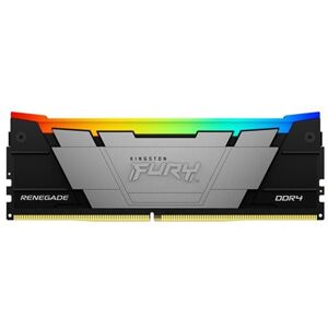 Kingston FURY Renegade RGB - DDR4 - module - 32 GB: 1 x 32 GB - DIMM 288-PIN - 3600 MT/s / PC4-28800 - CL18 - 1.2 V - niet-gebufferd - niet-ECC - zwart Kingston FURY Renegade RGB - DDR4 - module - 32 GB: 1 x 32 GB - DIMM 288-PIN - 3600 MT/s / PC4-28800 - CL18 - 1.2 V - niet-gebufferd - niet-ECC - zwart