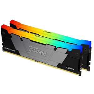 Kingston FURY Renegade RGB - DDR4 - pakket - 32 GB: 2 x 16 GB - DIMM 288-PIN - 3600 MT/s / PC4-28800 - CL16 - 1.35 V - niet-gebufferd - niet-ECC - zwart Kingston FURY Renegade RGB - DDR4 - pakket - 32 GB: 2 x 16 GB - DIMM 288-PIN - 3600 MT/s / PC4-28800 - CL16 - 1.35 V - niet-gebufferd - niet-ECC - zwart