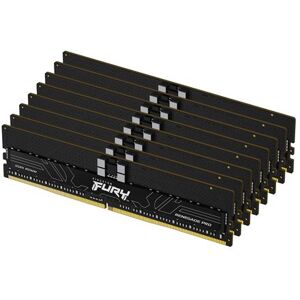 Kingston FURY Renegade Pro - DDR5 - pakket - 128 GB: 8 x 16 GB - DIMM 288-PIN - 6000 MHz / PC5-48000 - CL32 - 1.35 V - geregistreerd - on-die ECC - zwart Kingston FURY Renegade Pro - DDR5 - pakket - 128 GB: 8 x 16 GB - DIMM 288-PIN - 6000 MHz / PC5-48000 - CL32 - 1.35 V - geregistreerd - on-die ECC - zwart