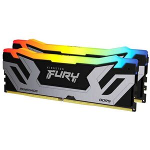 Kingston FURY Renegade RGB - DDR5 - pakket - 48 GB: 2 x 24 GB - DIMM 288-PIN - 4200 MT/s / PC5-67200 - CL40 - 1.45 V - niet-gebufferd - on-die ECC - zwart en zilver Kingston FURY Renegade RGB - DDR5 - pakket - 48 GB: 2 x 24 GB - DIMM 288-PIN - 4200 MT/s / PC5-67200 - CL40 - 1.45 V - niet-gebufferd - on-die ECC - zwart en zilver