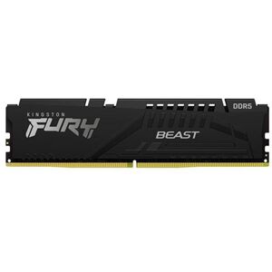 Kingston FURY Beast - DDR5 - pakket - 64 GB: 4 x 16 GB - DIMM 288-PIN - 5200 MT/s / PC5-41600 - CL40 - 1.25 V - niet-gebufferd - on-die ECC - zwart Kingston FURY Beast - DDR5 - pakket - 64 GB: 4 x 16 GB - DIMM 288-PIN - 5200 MT/s / PC5-41600 - CL40 - 1.25 V - niet-gebufferd - on-die ECC - zwart