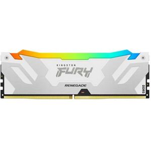 Kingston FURY Renegade RGB - DDR5 - module - 32 GB: 1 x 32 GB - DIMM 288-PIN - 6400 MT/s / PC5-51200 - CL32 - 1.1 V - niet-gebufferd - on-die ECC - wit, zilver Kingston FURY Renegade RGB - DDR5 - module - 32 GB: 1 x 32 GB - DIMM 288-PIN - 6400 MT/s / PC5-51200 - CL32 - 1.1 V - niet-gebufferd - on-die ECC - wit, zilver