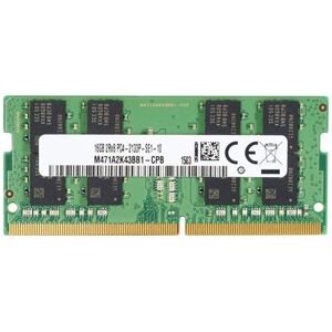 HP - DDR4 - module - 4 GB - SO DIMM 260-PIN - 2666 MHz / PC4-21300 - 1.2 V - niet-gebufferd - niet-ECC - voor (non-ECC): EliteBook 735 G5, 735 G6, 745 G5, 745 G6, 755 G5, 830 G5, 830 G6, 830 G8, 840 G8, 840r G4, 850 G5, 850 G6, 850 G7, 850 G8; EliteBook x HP - DDR4 - module - 4 GB - SO DIMM 260-PIN - 2666 MHz / PC4-21300 - 1.2 V - niet-gebufferd - niet-ECC - voor (non-ECC): EliteBook 735 G5, 735 G6, 745 G5, 745 G6, 755 G5, 830 G5, 830 G6, 830 G8, 840 G8, 840r G4, 850 G5, 850 G6, 850 G7, 850 G8; EliteBook x