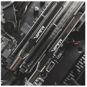 Patriot Extreme Performance Viper Steel - DDR4 - pakket - 16 GB: 2 x 8 GB - DIMM 288-PIN - 3200 MT/s / PC4-25600 - CL16 - 1.35 V - niet-gebufferd - niet-ECC - pistoolmetaal grijs Patriot Extreme Performance Viper Steel - DDR4 - pakket - 16 GB: 2 x 8 GB - DIMM 288-PIN - 3200 MT/s / PC4-25600 - CL16 - 1.35 V - niet-gebufferd - niet-ECC - pistoolmetaal grijs