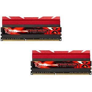 G.Skill TridentX Series - DDR3 - pakket - 16 GB: 2 x 8 GB - DIMM 240-pins - 2400 MHz / PC3-19200 - CL10 - 1.65 V - niet-gebufferd - niet-ECC G.Skill TridentX Series - DDR3 - pakket - 16 GB: 2 x 8 GB - DIMM 240-pins - 2400 MHz / PC3-19200 - CL10 - 1.65 V - niet-gebufferd - niet-ECC
