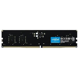 Crucial - DDR5 - module - 8 GB - DIMM 288-PIN - 5600 MT/s / PC5-44800 - CL46 - 1.1 V - niet-gebufferd - on-die ECC - zwart Crucial - DDR5 - module - 8 GB - DIMM 288-PIN - 5600 MT/s / PC5-44800 - CL46 - 1.1 V - niet-gebufferd - on-die ECC - zwart