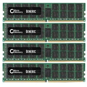 CoreParts - DDR4 - pakket - 64 GB: 4 x 16 GB - DIMM 288-PIN - 2133 MHz / PC4-17000 - 1.2 V - geregistreerd met pariteitscontrole - ECC CoreParts - DDR4 - pakket - 64 GB: 4 x 16 GB - DIMM 288-PIN - 2133 MHz / PC4-17000 - 1.2 V - geregistreerd met pariteitscontrole - ECC
