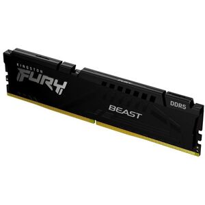 Kingston FURY Beast - DDR5 - module - 64 GB - DIMM 288-PIN - 2800 MHz / PC5-44800 - CL40 - 1.25 V - niet-gebufferd - on-die ECC - zwart Kingston FURY Beast - DDR5 - module - 64 GB - DIMM 288-PIN - 2800 MHz / PC5-44800 - CL40 - 1.25 V - niet-gebufferd - on-die ECC - zwart