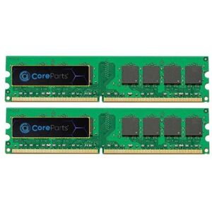 CoreParts - DDR2 - pakket - 8 GB: 2 x 4 GB - DIMM 240-pins - 667 MHz / PC2-5300 - geregistreerd - ECC - voor Lenovo System x3455; x3755 CoreParts - DDR2 - pakket - 8 GB: 2 x 4 GB - DIMM 240-pins - 667 MHz / PC2-5300 - geregistreerd - ECC - voor Lenovo System x3455; x3755