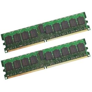 CoreParts - DDR2 - pakket - 8 GB: 2 x 4 GB - DIMM 240-pins - 800 MHz / PC2-6400 - geregistreerd - ECC CoreParts - DDR2 - pakket - 8 GB: 2 x 4 GB - DIMM 240-pins - 800 MHz / PC2-6400 - geregistreerd - ECC