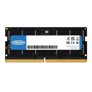 Origin Storage - DDR5 - module - 16 GB - SO DIMM 262-PIN - 2800 MHz / PC5-44800 - 1.1 V - on-die ECC Origin Storage - DDR5 - module - 16 GB - SO DIMM 262-PIN - 2800 MHz / PC5-44800 - 1.1 V - on-die ECC