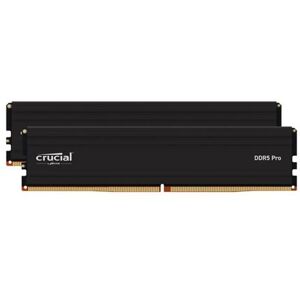 Crucial - DDR5 - pakket - 48 GB: 2 x 24 GB - DIMM 288-PIN - 6000 MHz / PC5-48000 - CL48 - 1.1 V - niet-gebufferd Crucial - DDR5 - pakket - 48 GB: 2 x 24 GB - DIMM 288-PIN - 6000 MHz / PC5-48000 - CL48 - 1.1 V - niet-gebufferd