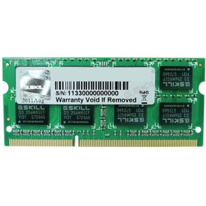 G.Skill - DDR3L - module - 8 GB - SO DIMM 204-PIN - 1600 MHz - 1.35 V G.Skill - DDR3L - module - 8 GB - SO DIMM 204-PIN - 1600 MHz - 1.35 V