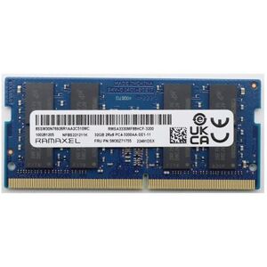 Ramaxel - DDR4 - module - 32 GB - SO DIMM 260-PIN - 3200 MT/s - FRU Ramaxel - DDR4 - module - 32 GB - SO DIMM 260-PIN - 3200 MT/s - FRU