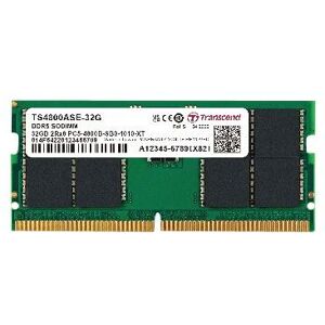 Transcend JetRAM - DDR5 - module - 8 GB - SO DIMM 262-PIN - 4800 MHz / PC5-38400 - CL40 - 1.1 V - niet-gebufferd - on-die ECC Transcend JetRAM - DDR5 - module - 8 GB - SO DIMM 262-PIN - 4800 MHz / PC5-38400 - CL40 - 1.1 V - niet-gebufferd - on-die ECC