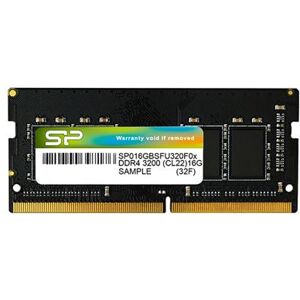 SILICON POWER - DDR4 - module - 16 GB - SO DIMM 260-PIN - 3200 MHz / PC4-25600 - CL22 - 1.2 V - niet-gebufferd - niet-ECC SILICON POWER - DDR4 - module - 16 GB - SO DIMM 260-PIN - 3200 MHz / PC4-25600 - CL22 - 1.2 V - niet-gebufferd - niet-ECC
