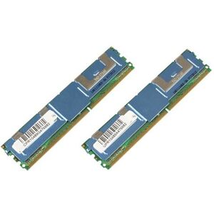 EET Nordic CoreParts - DDR2 - pakket - 2 GB: 2 x 1 GB - FB-DIMM 240-pin - 667 MHz / PC2-5300 - volledig gebufferd - ECC - voor Dell PowerEdge 2950 EET Nordic CoreParts - DDR2 - pakket - 2 GB: 2 x 1 GB - FB-DIMM 240-pin - 667 MHz / PC2-5300 - volledig gebufferd - ECC - voor Dell PowerEdge 2950
