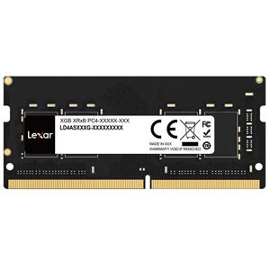 Lexar - DDR4 - module - 8 GB - SO DIMM 260-PIN - 3200 MHz / PC4-25600 - CL19 - 1.2 V - niet-gebufferd - niet-ECC Lexar - DDR4 - module - 8 GB - SO DIMM 260-PIN - 3200 MHz / PC4-25600 - CL19 - 1.2 V - niet-gebufferd - niet-ECC