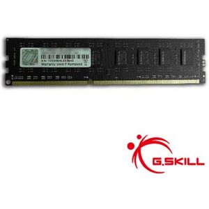 G.Skill NT Series - DDR3 - module - 4 GB - DIMM 240-pins - 1600 MHz / PC3-12800 - CL11 - 1.5 V - niet-gebufferd - niet-ECC G.Skill NT Series - DDR3 - module - 4 GB - DIMM 240-pins - 1600 MHz / PC3-12800 - CL11 - 1.5 V - niet-gebufferd - niet-ECC