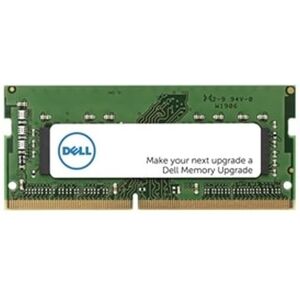Dell - DDR4 - module - 8 GB - SO DIMM 260-PIN - 3200 MHz / PC4-25600 - 1.2 V - niet-gebufferd - niet-ECC - Opwaardering Dell - DDR4 - module - 8 GB - SO DIMM 260-PIN - 3200 MHz / PC4-25600 - 1.2 V - niet-gebufferd - niet-ECC - Opwaardering