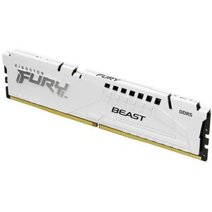 Kingston FURY Beast - DDR5 - module - 16 GB - DIMM 288-PIN - 6000 MT/s / PC5-48000 - CL36 - 1.35 V - niet-gebufferd - on-die ECC - wit Kingston FURY Beast - DDR5 - module - 16 GB - DIMM 288-PIN - 6000 MT/s / PC5-48000 - CL36 - 1.35 V - niet-gebufferd - on-die ECC - wit