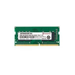 Transcend JetRAM - DDR4 - module - 8 GB - SO DIMM 260-PIN - 2666 MHz / PC4-21300 - CL19 - 1.2 V - niet-gebufferd - niet-ECC Transcend JetRAM - DDR4 - module - 8 GB - SO DIMM 260-PIN - 2666 MHz / PC4-21300 - CL19 - 1.2 V - niet-gebufferd - niet-ECC