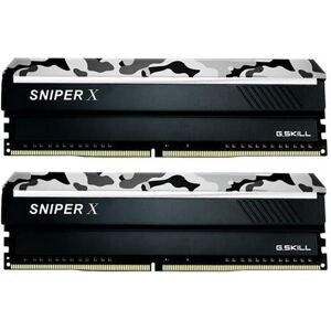 G.Skill SNIPER X Series - Urban Camo - DDR4 - pakket - 16 GB: 2 x 8 GB - DIMM 288-PIN - 3200 MHz / PC4-25600 - CL16 - 1.35 V - niet-gebufferd - niet-ECC - urban camouflage G.Skill SNIPER X Series - Urban Camo - DDR4 - pakket - 16 GB: 2 x 8 GB - DIMM 288-PIN - 3200 MHz / PC4-25600 - CL16 - 1.35 V - niet-gebufferd - niet-ECC - urban camouflage